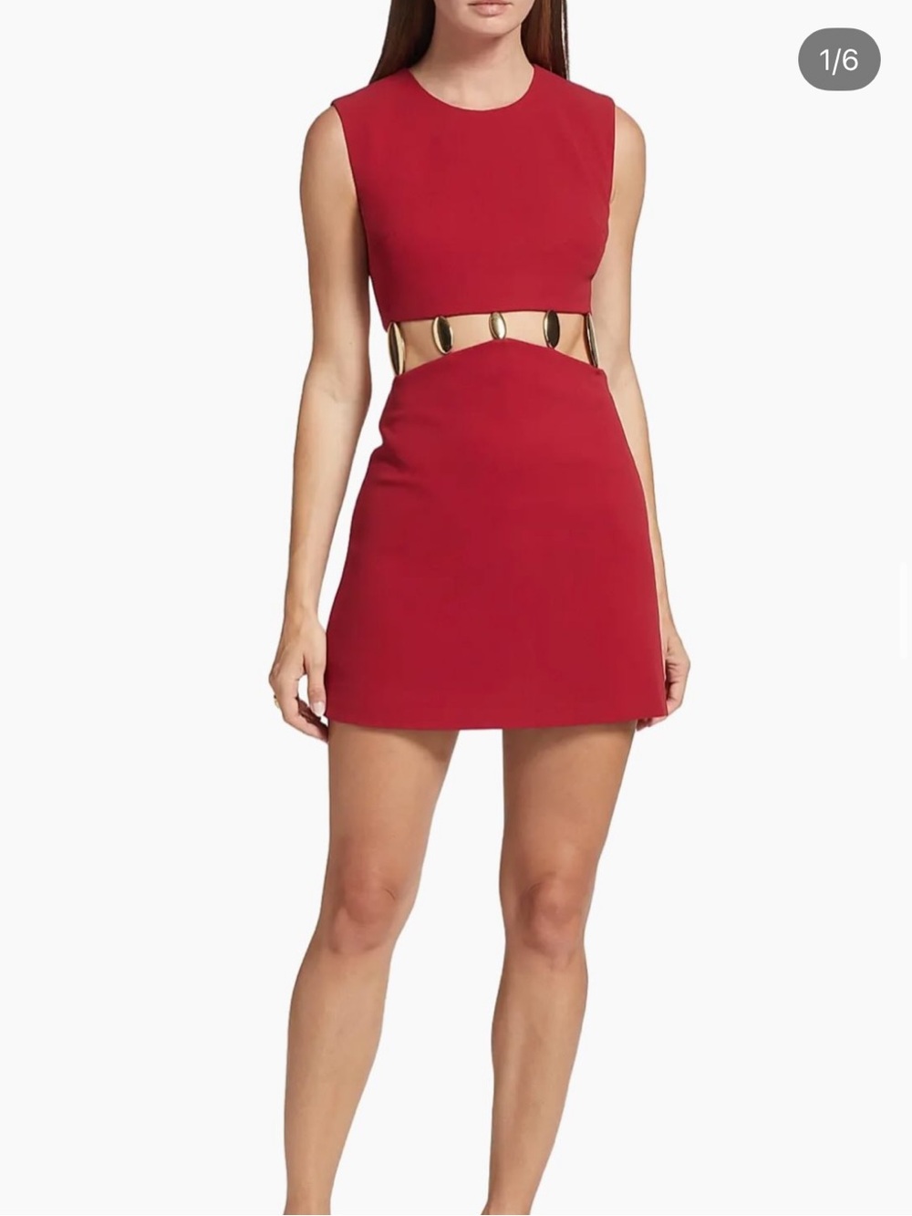 SIMKHAI Dory cut-out mini dress